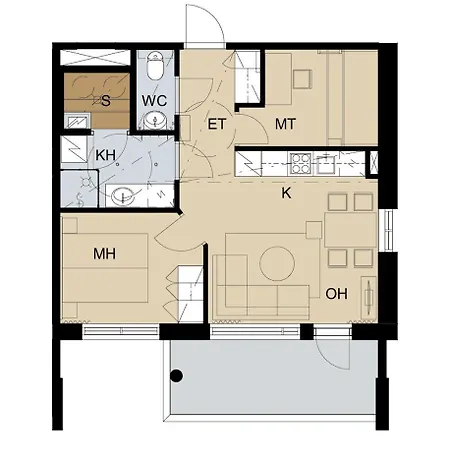 Huoneisto Rukahillchalet2 In - Out - Skipass&summer Activities X2 *