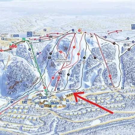 Rukahillchalet2 In - Out - Skipass&summer Activities X2 Huoneisto Ruka