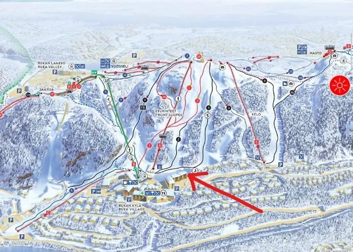 Rukahillchalet2 In - Out - Skipass X2 아파트 루카