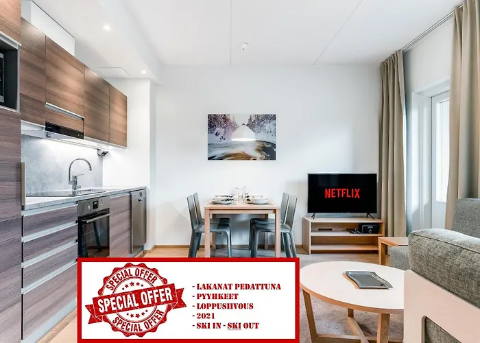 아파트 Rukahillchalet2 In - Out - Skipass X2 *